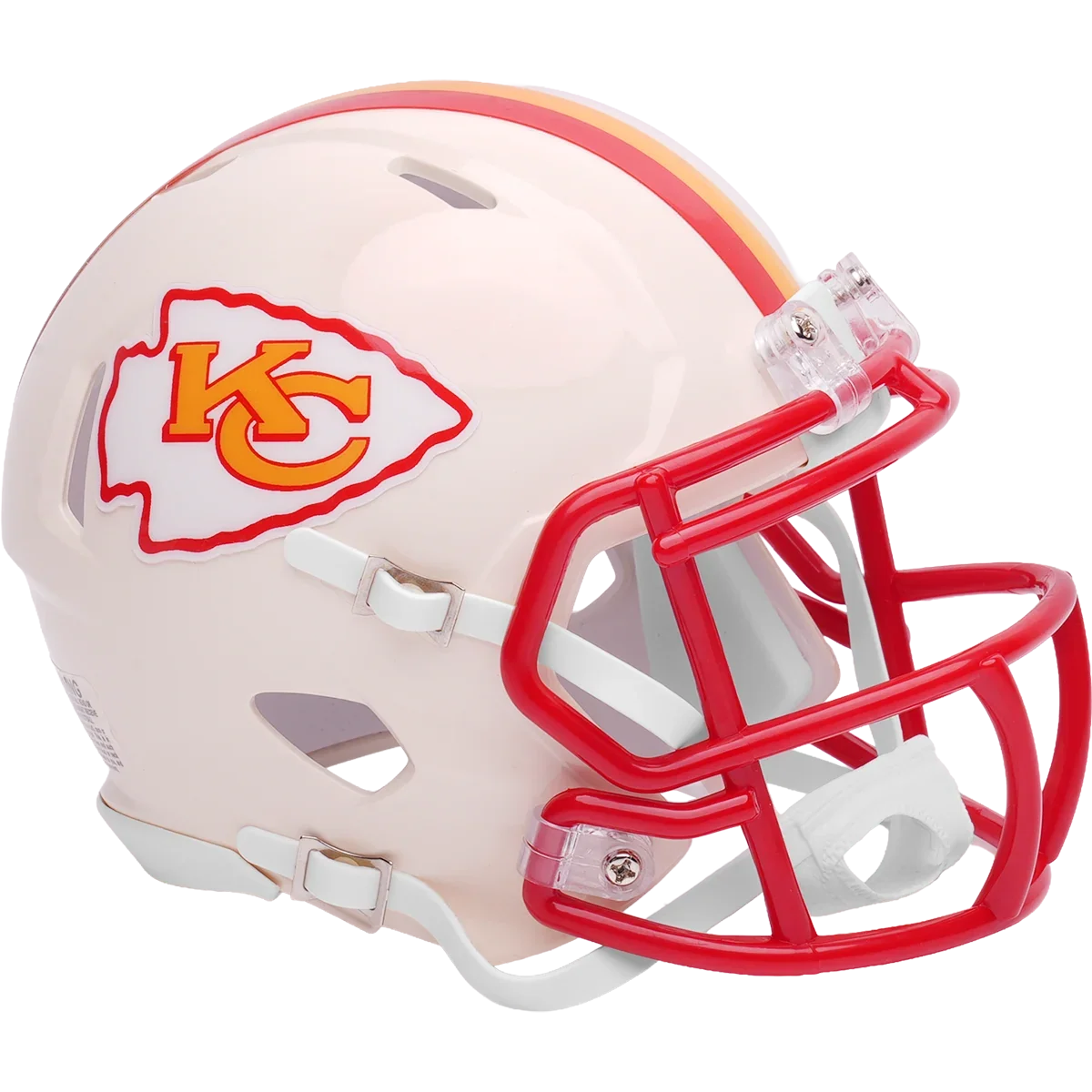 Kansas City Chiefs Speed Mini Football Helmet RETRO - NFL