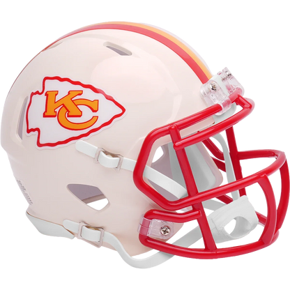 Kansas City Chiefs Speed Mini Football Helmet RETRO - NFL