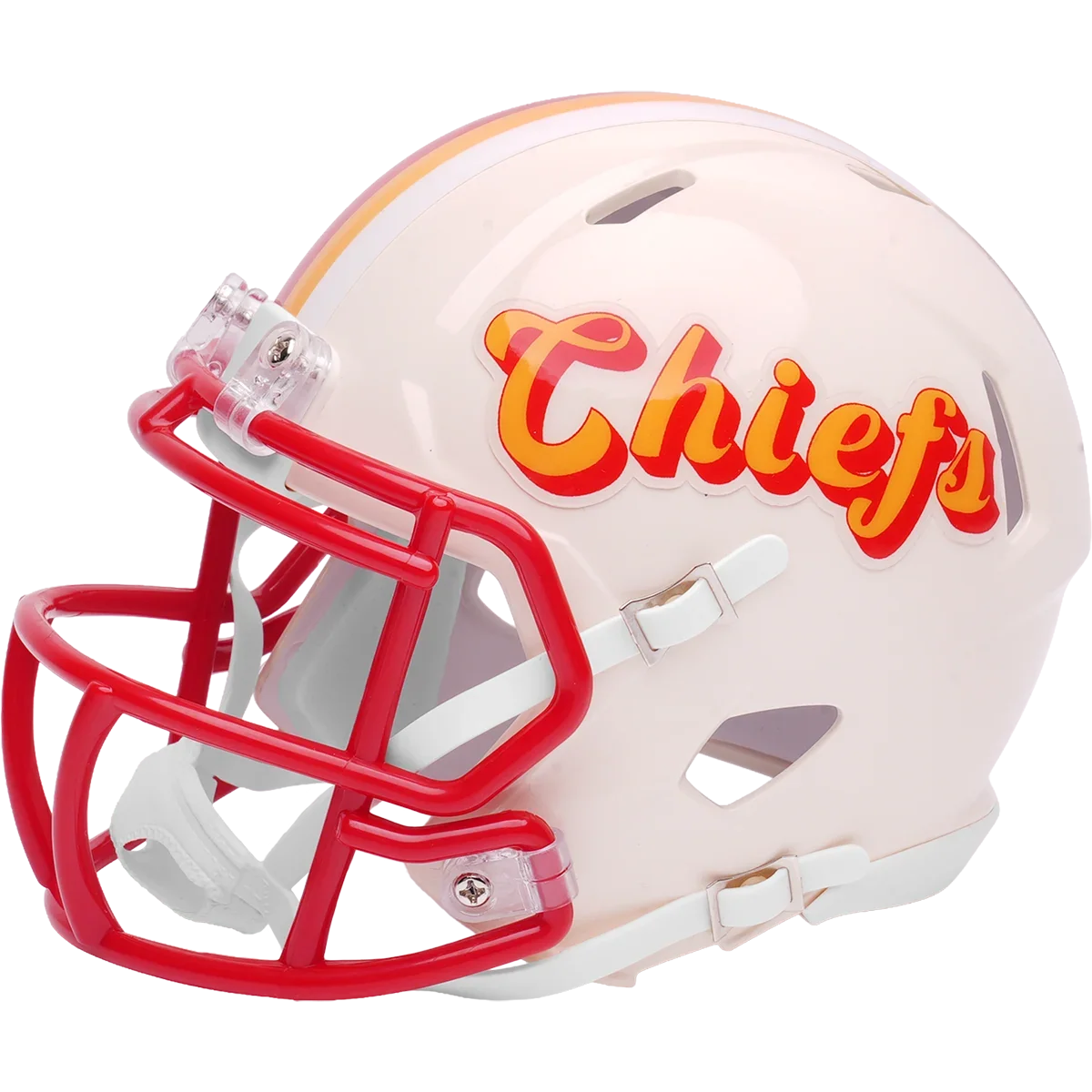 Kansas City Chiefs Speed Mini Football Helmet RETRO - NFL