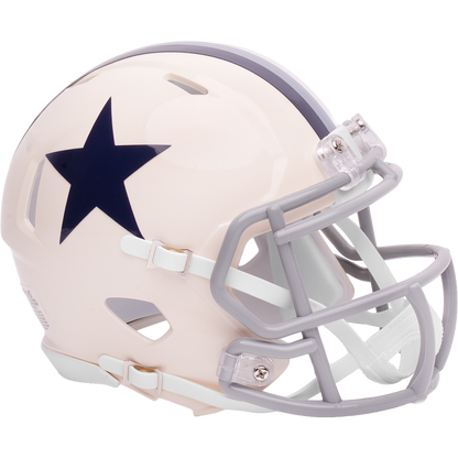 Dallas Cowboys Speed Mini Football Helmet RETRO - NFL