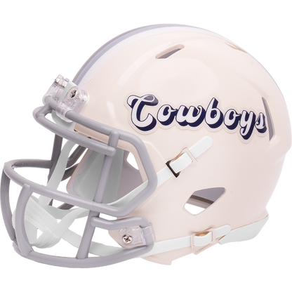 Dallas Cowboys Speed Mini Football Helmet RETRO - NFL