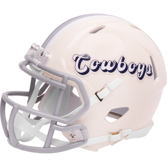 Dallas Cowboys Speed Mini Football Helmet RETRO - NFL