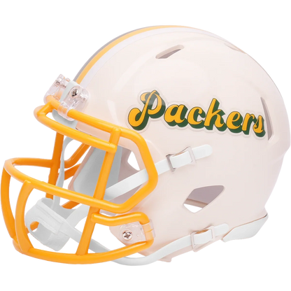 Green Bay Packers Speed Mini Football Helmet RETRO - NFL