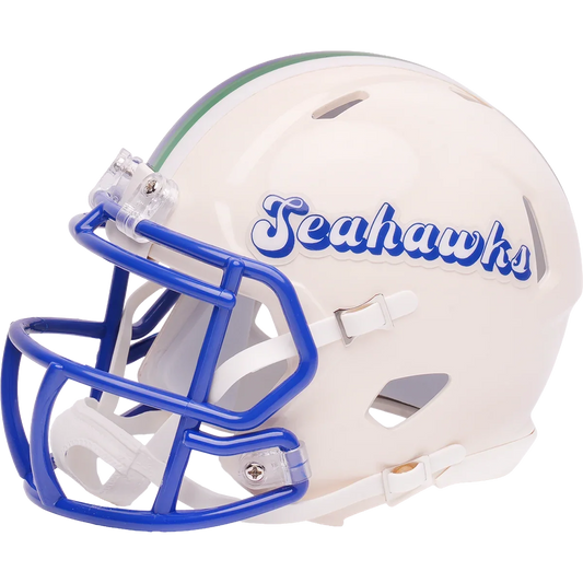 Seattle Seahawks Mini Speed Football Helmet RETRO - NFL