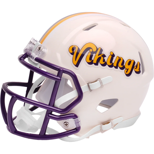 Minnesota Vikings Speed Mini Football Helmet RETRO - NFL