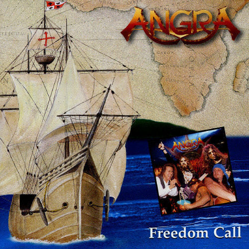 the album cover for Angra - Freedom Call/Holy Live [Import]