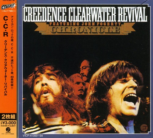 the album cover for Creedence Clearwater Revival - CHRONICLE - CCR featuring John Fogerty