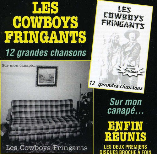 the album cover for Cowboys Fringants - 12 Grandes Chansons/Enfin Reunis [Import]