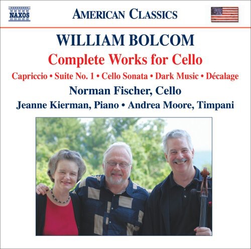 the album cover for Norman Fischer - Complete Works for Cello