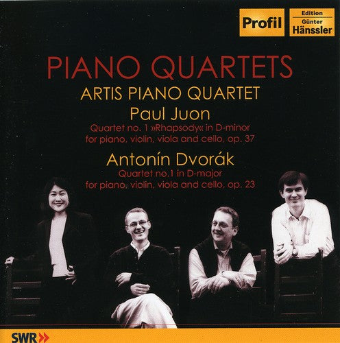 Juon / Dvorak / Artis Piano Quartet - Quartet 1 Rhapsody Op 37 / Quartet 1 Op 23 - Music CD