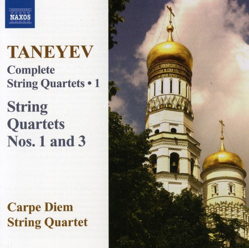 the album cover for Carpe Diem String Quartet - String Quartets 1 & 3: Complete 1