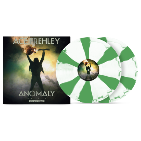 Ace Frehley - Anomaly Neon Green Cornetto Vinyl Record