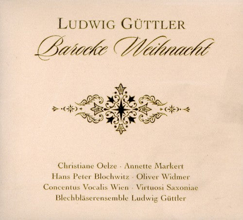 the album cover for Bach/Corelli/Vivaldi - Baroque Christmas