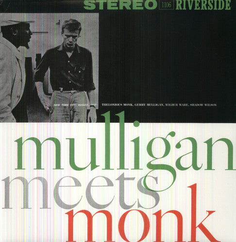 Gerry Mulligan/Thelonious Monk - Mulligan Meets Monk [LP] Vinyl Record