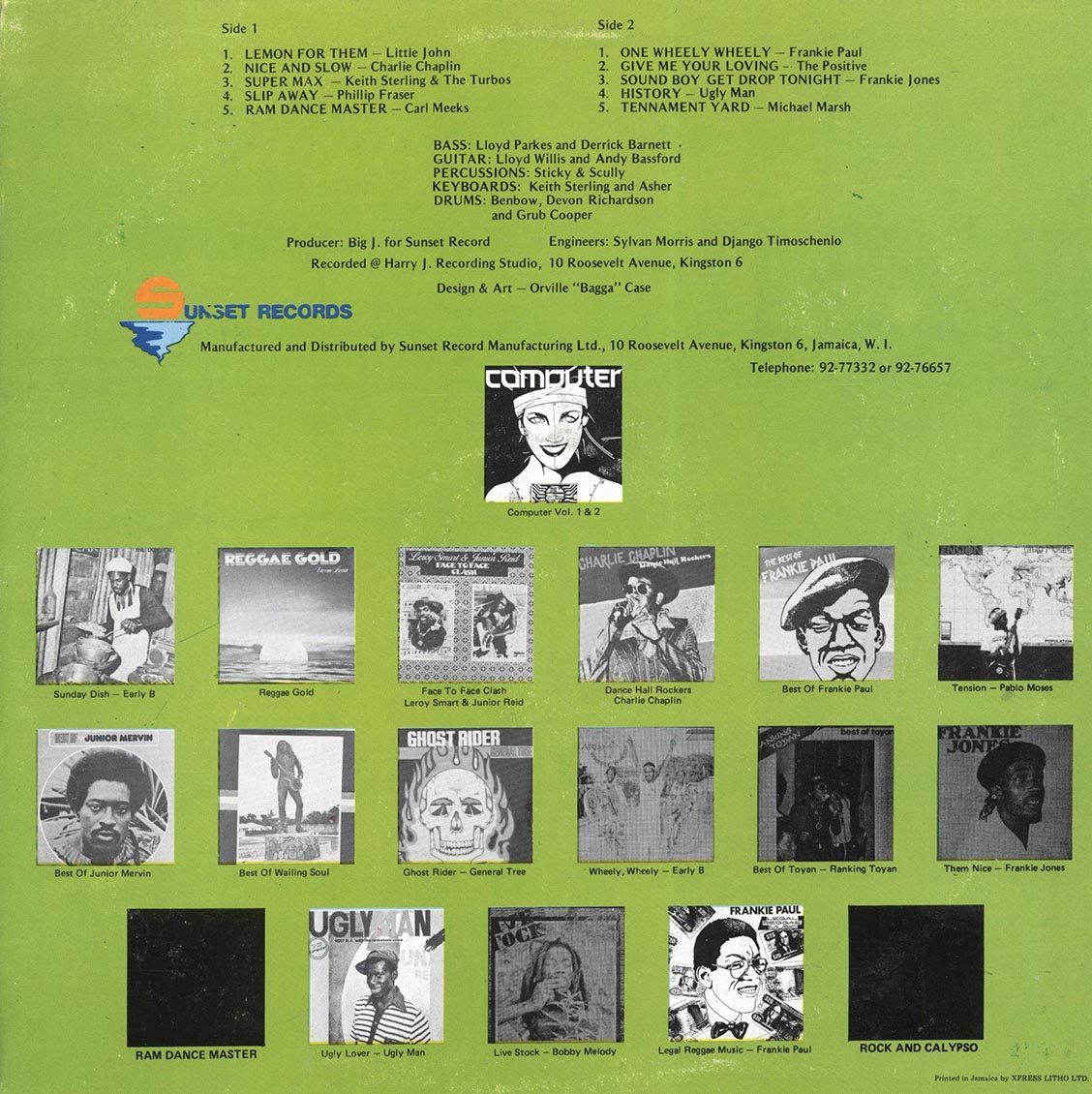 Carl Meeks, Charlie Chaplin, Uglyman, Little John, Etc. - Ram Dance Master (Jamaica press) (orig. press) Vinyl Record
