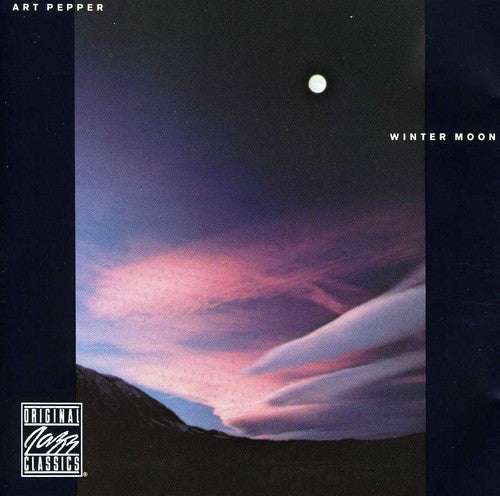 the album cover for Art Pepper - Winter Moon