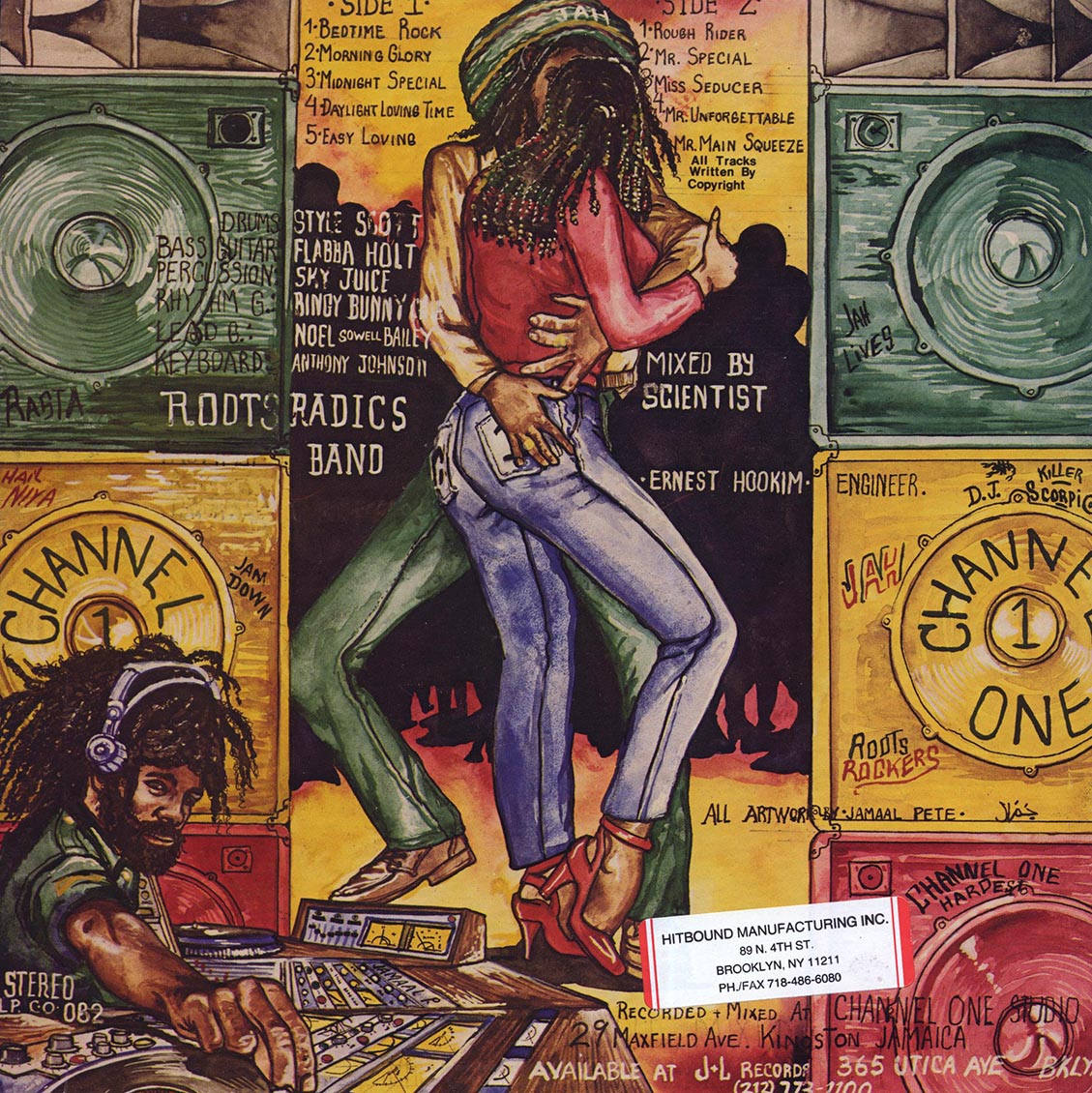 Scientist, The Roots Radics - Seducer Dub Wise Vinyl Record