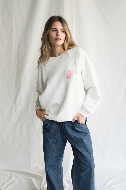 The Rolling Stones She's a Rainbow Womens Crewneck