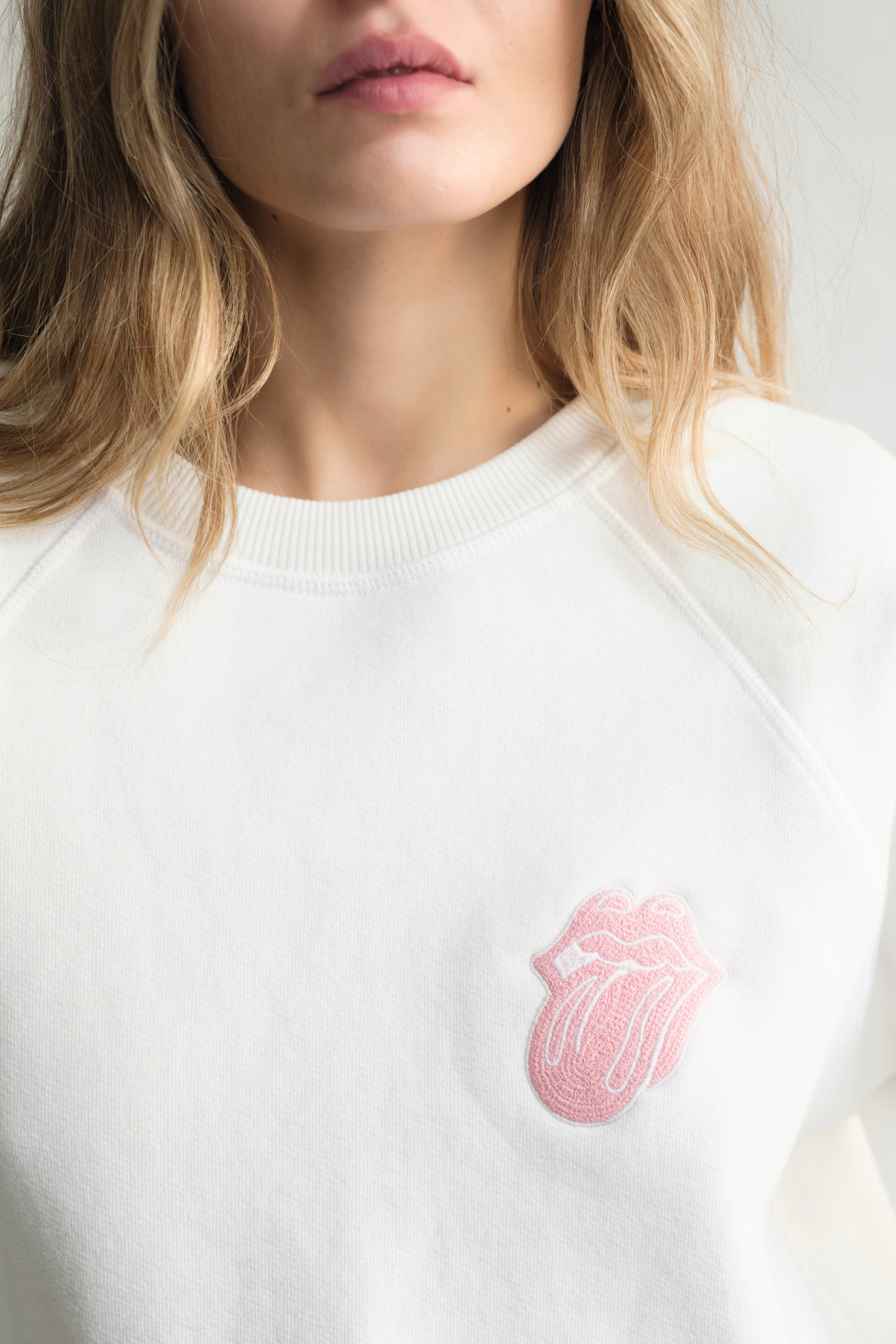 The Rolling Stones She's a Rainbow Womens Crewneck