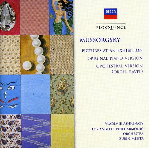 Mussorgsky / Ashkenazy / La Sym Orch / Mehta - Mussorgsky: Pictures At An Exhibition (pno & Orch) - Music CD