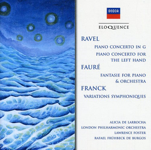 Ravel / De Larrocha / Foster / Burgos / Lpo - Ravel: Pno Cto In G Major / Pno Cto For Left Hand - Music CD