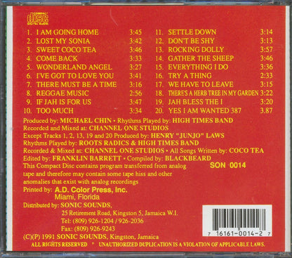 Cocoa Tea - 20 Tracks Of Cocoa Tea (20 tracks) Music CD