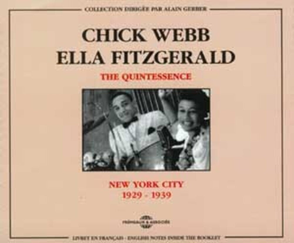 the album cover for Chick Webb  / Fitzgerald,Ella - New York 1929-1939