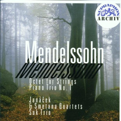 Mendelssohn / Janacek & Smetana Quartet / Suk Trio - Octet Op 20 / Piano Trio 1 In D Minor Op 49 - Music CD
