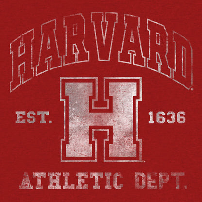 Harvard Athletic Department Mens T Shirt Officially Licensed Crimson