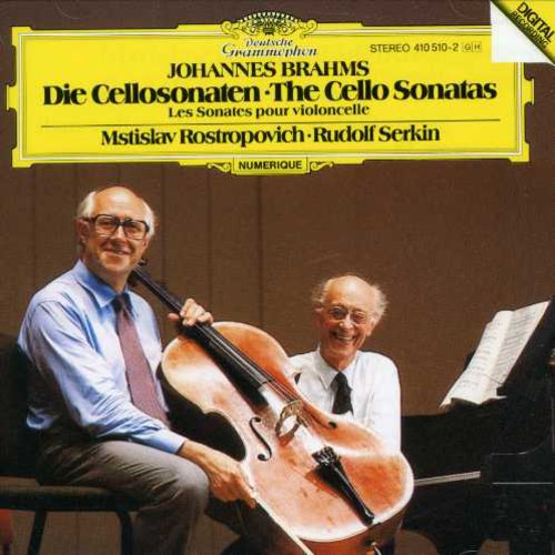 Brahms / Rostropovich / Serkin - Cello Sonatas 1 & 2 - Music CD