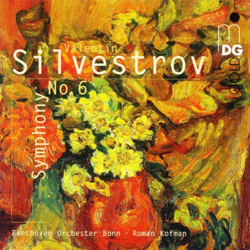 the album cover for V. SILVESTROV - Symphony 6