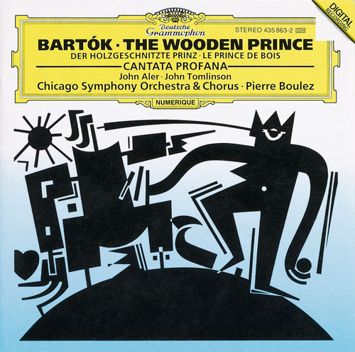 the album cover for Chicago Symphony Orchestra - Wooden Prince