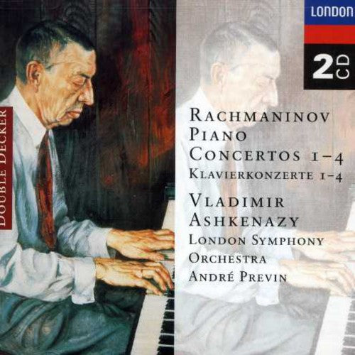 Rachmaninoff / Ashkenazy / Previn / London Orch - Piano Concertos 1-4 - Music CD
