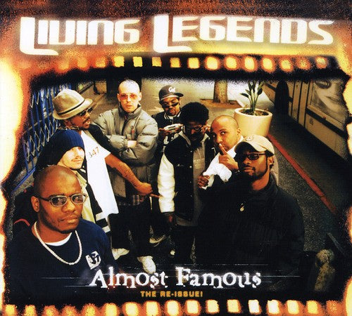 the album cover for Living Legends - Almost Famous