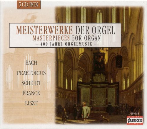 Bach,j.s. / Praetorius / Scheidt / Franck / Liszt - Organ Music - Music CD