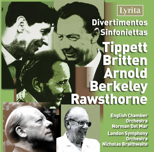 the album cover for English Chamber Orchestra - Divertimentos & Sinfoniettas