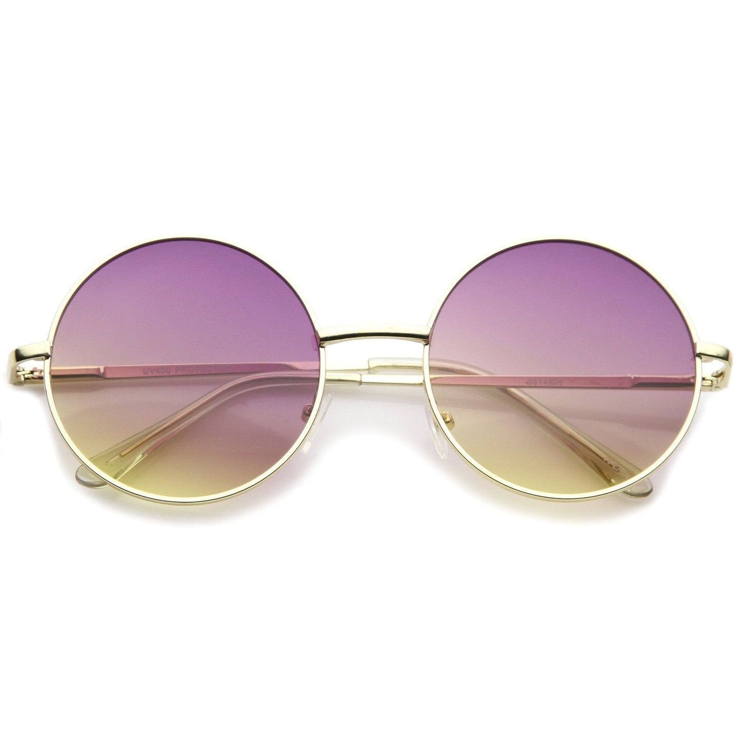Retro Festival Oversize Round Color Lens Sunglasses A134