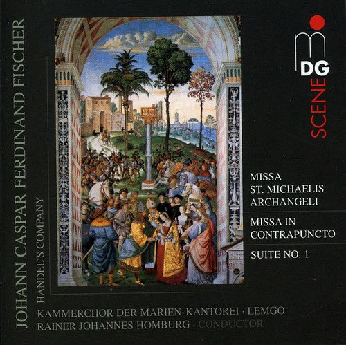 the album cover for Fischer / Handels Company / Homburg - Missa St Michealia Archangeli