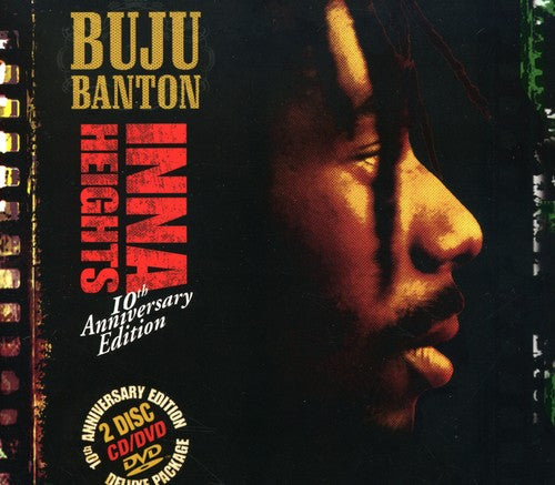 the album cover for Buju Banton - Inna Heights: 10th Anniversary Edition