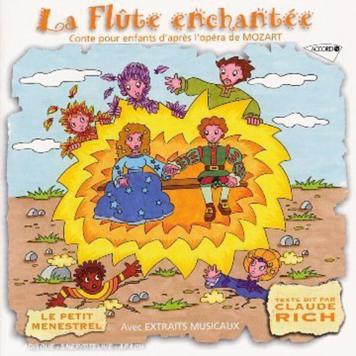 Mozart / Rich,claude / Le Petit Menstrel - Mozart: Magic Flute (racontee Aux Enfants) - Music CD
