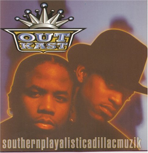 the album cover for Outkast - Southernplayalisticadillacmuzik