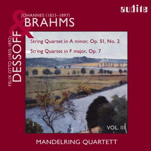 Brahms / Manderling Quartet - String Quartet - Music CD