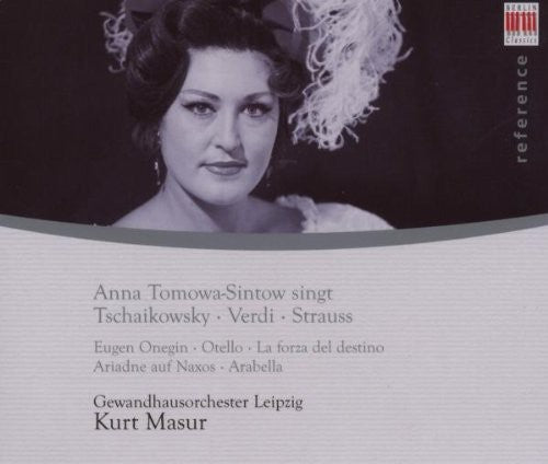 Verdi / Strauss / Tchaikovsky / Lgo / Masur - Anna Tomowa-sintow Sings Verdi - Music CD