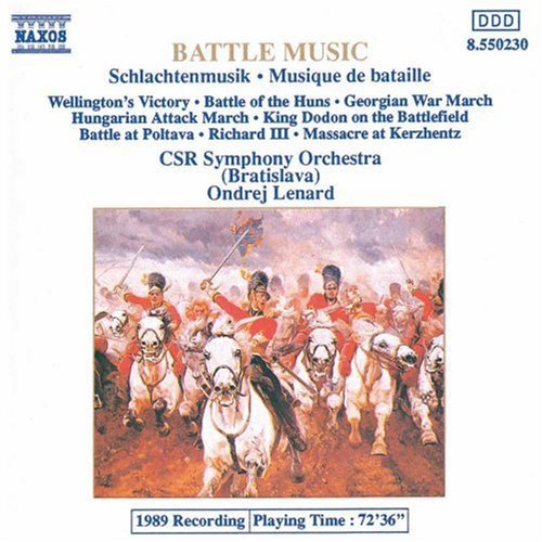 the album cover for Ondrej Lenard - Battle Music