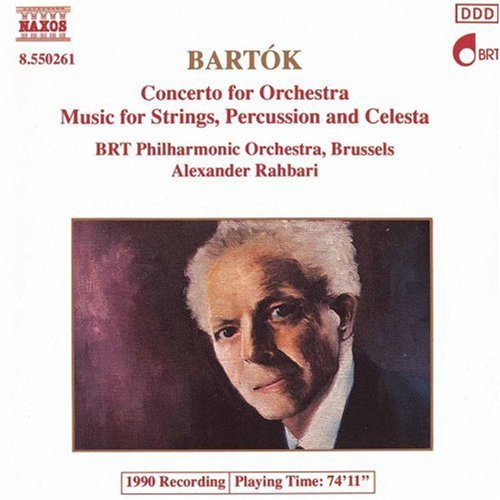 the album cover for Alexander Rahbari - Concerto for Orchestra / Music for Strings