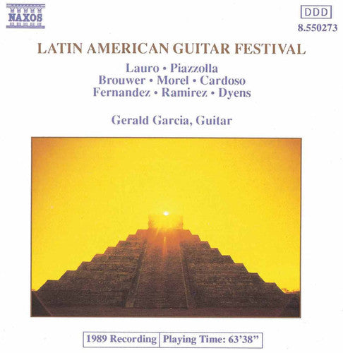 the album cover for GERALD GARCIA - Latin American Guitar Festival