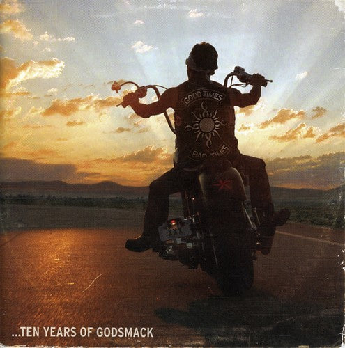the album cover for Godsmack - Good Times Bad Times: 10 Years of Godsmack