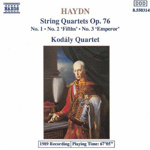 Haydn / Kodaly Quartet - String Quartets Op 76, 1-3 - Music CD