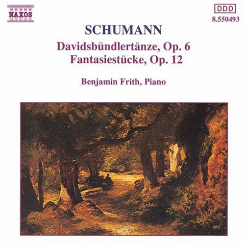 the album cover for Benjamin Frith - Davidsbundlertanze / Fantasiestucke