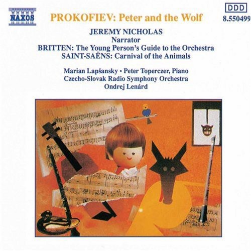 Peter & the Wolf Music CD